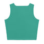 Dream Discipline Turquoise Cropped Tank Top