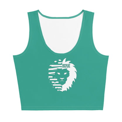 Dream Discipline Turquoise Cropped Tank Top