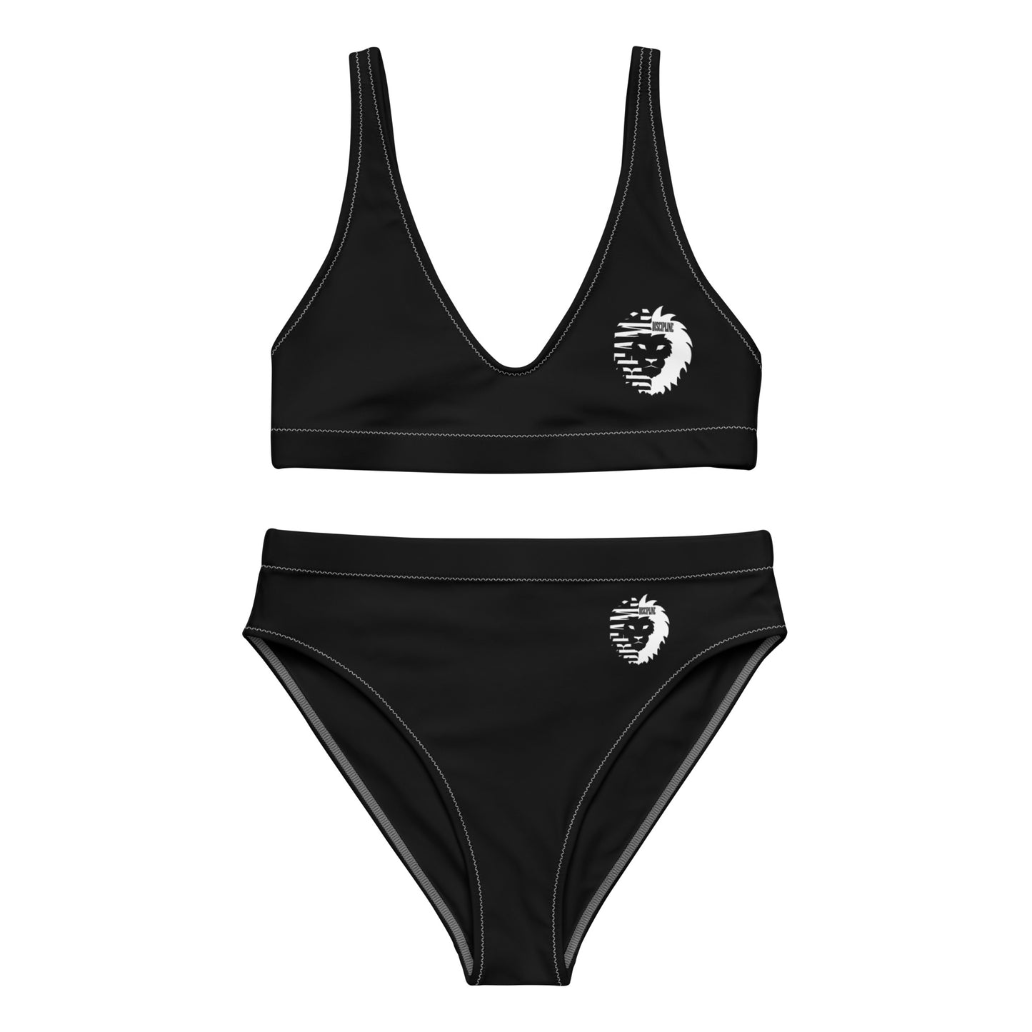 Dream Discipline Black Logo Bikini