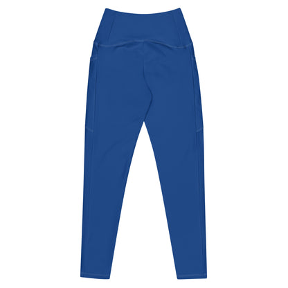 Dream Discipline Blue Leggings (with pockets)