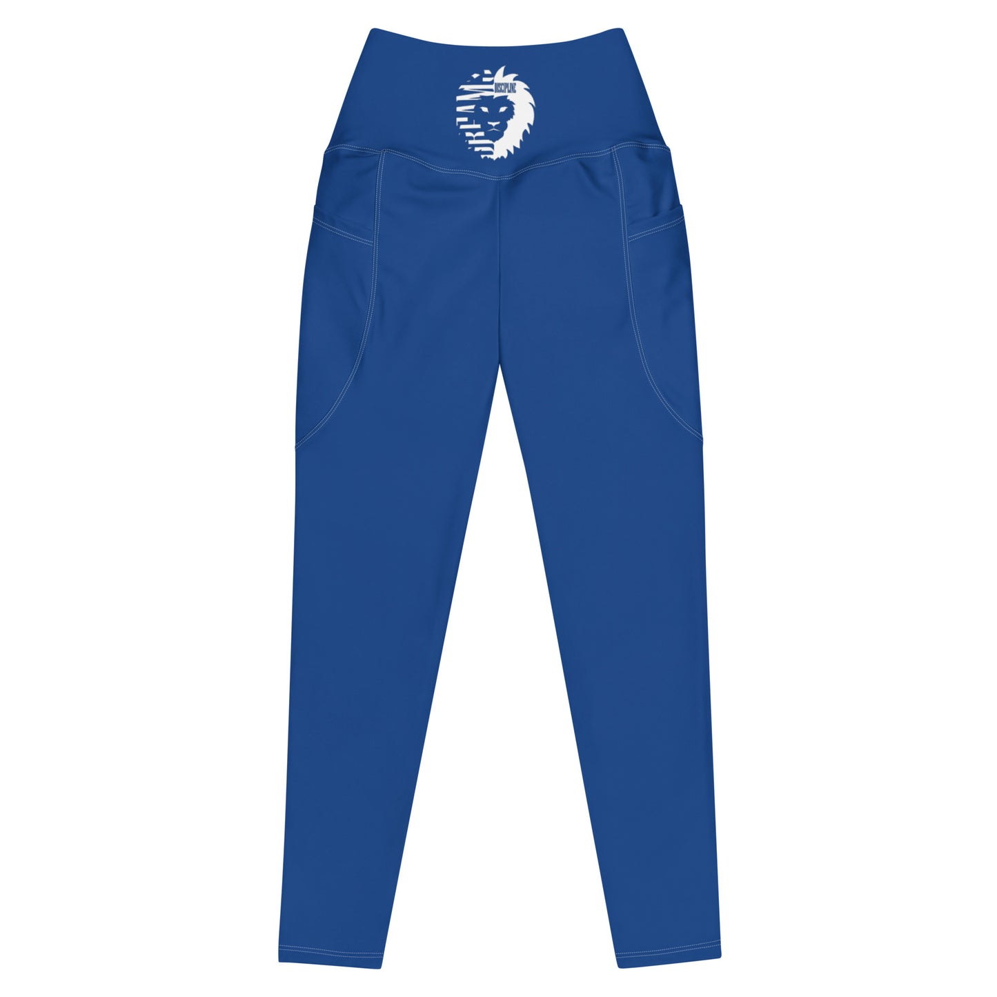 Dream Discipline Blue Leggings (with pockets)