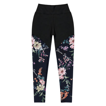 Dream Discipline Floral  Leggings