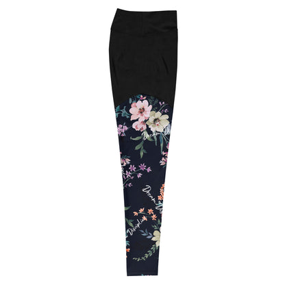 Dream Discipline Floral  Leggings