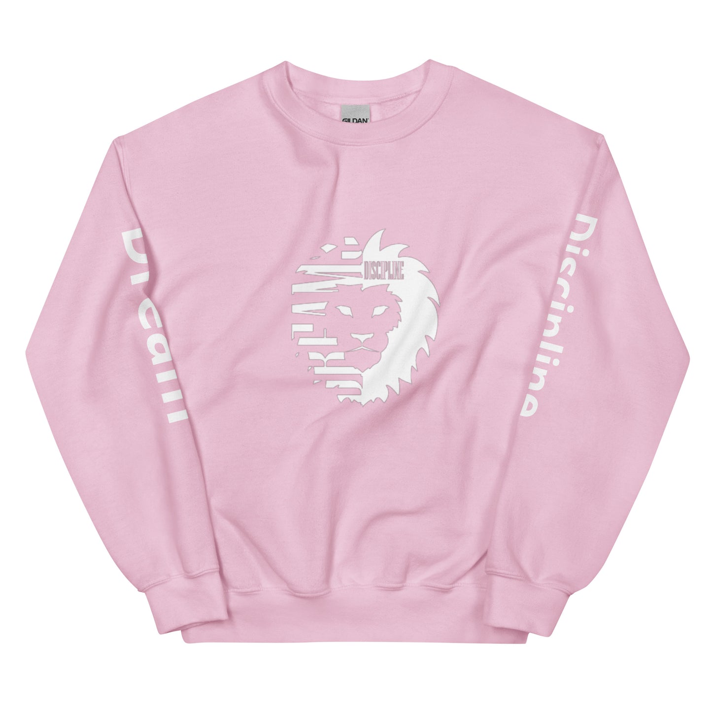 Dream Discipline Original Large Logo Crewneck (various colors)